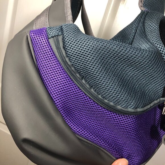 Yudodo slingback dog/cat carrier, breathable mesh, M - Picture 4 of 14